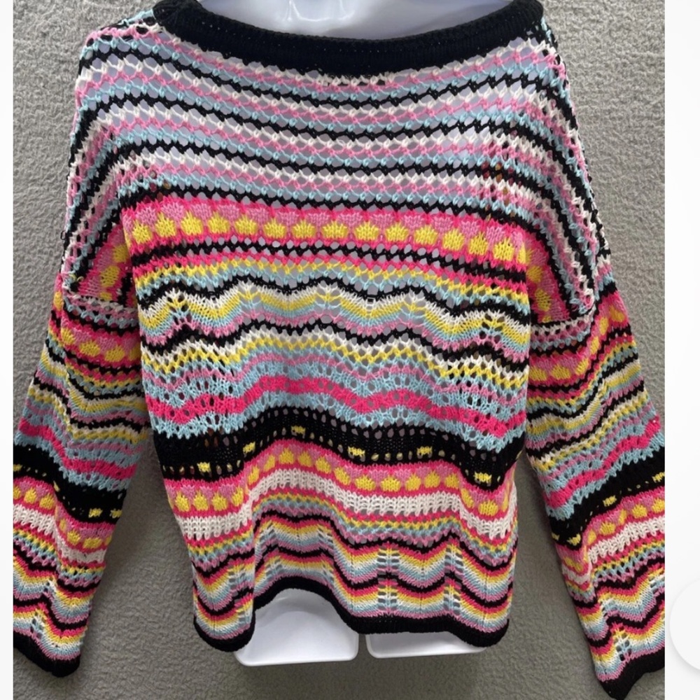 Colorful Knit Sweater - Picture 12 of 12